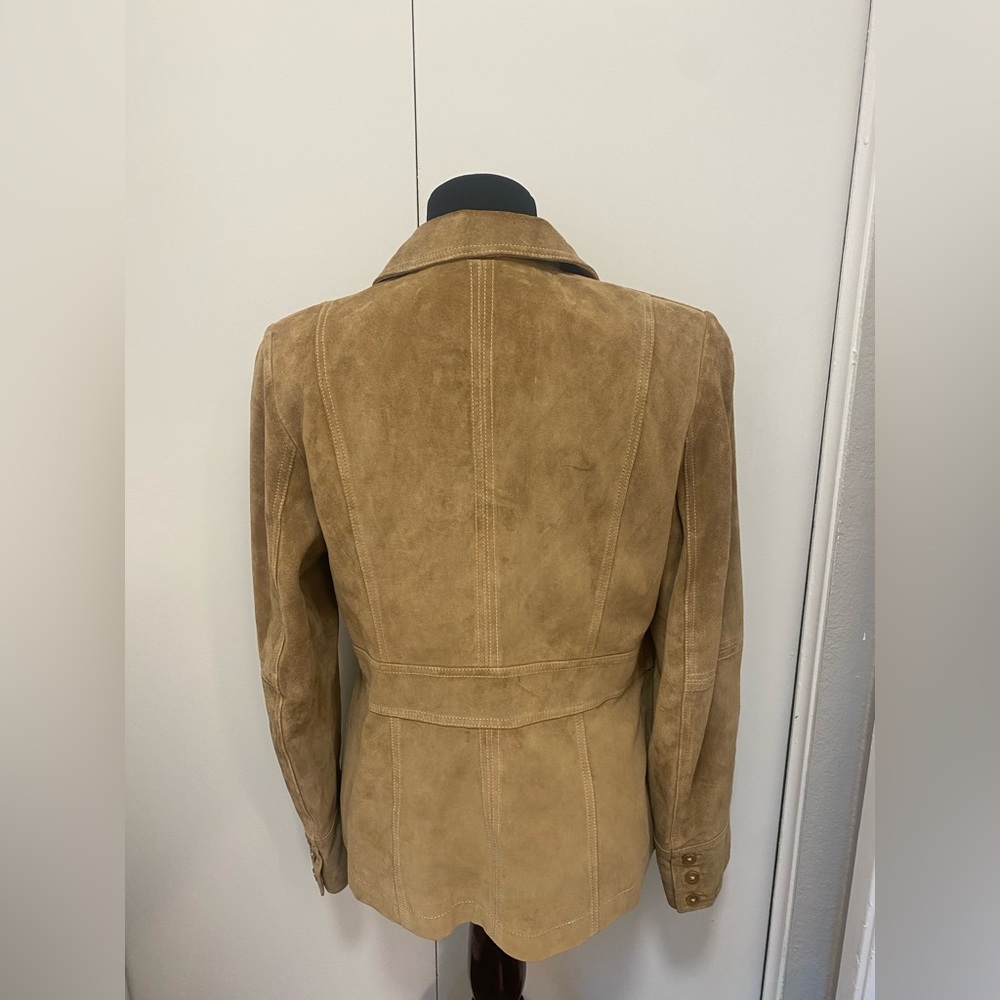 Mossimo Tan Leather Jacket - image 2